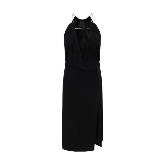 Midi Dress with halter neckline