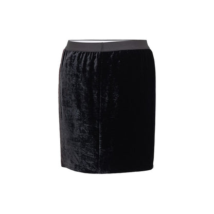 Black Viscose Mini