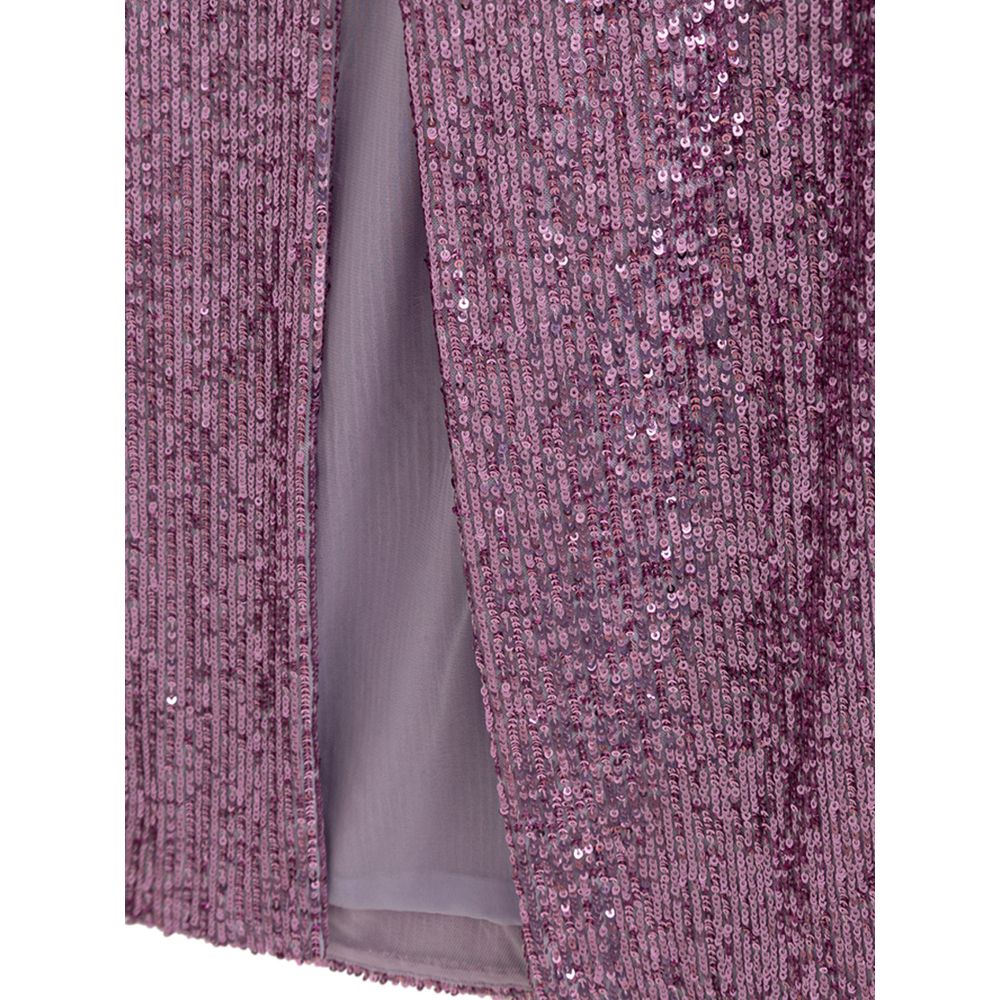 Pink Polyester Skirt