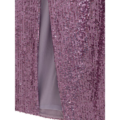 Pink Polyester Skirt