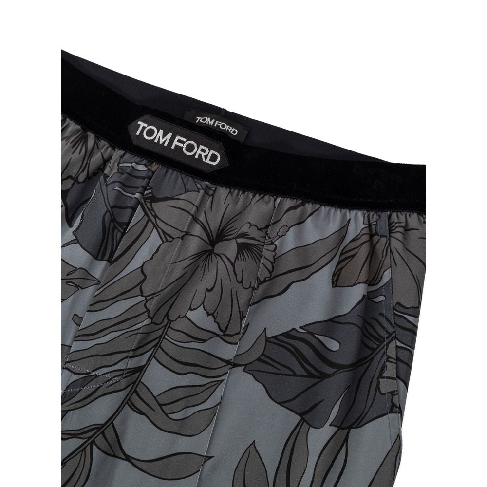 Gray Silk Underwear