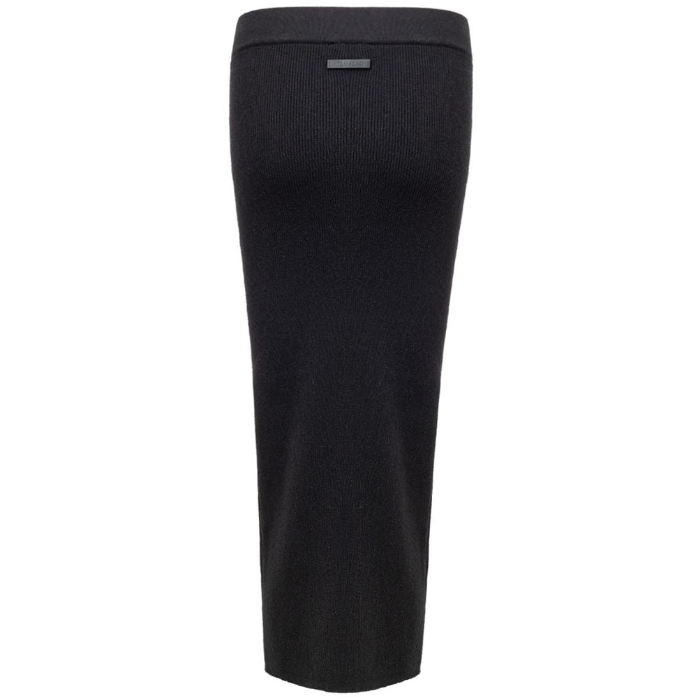 Black Cashmere Midi