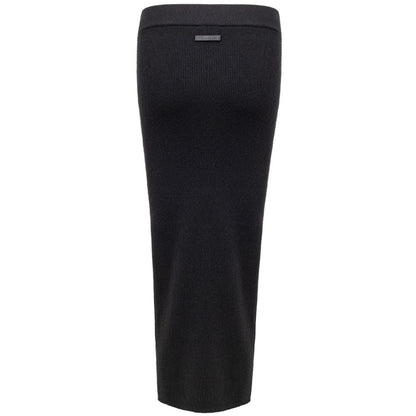 Black Cashmere Midi