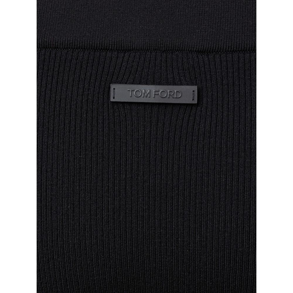 Black Cashmere Midi