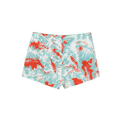 White Polyamide Swim Short