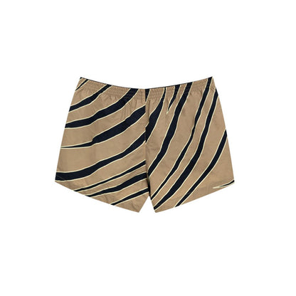 Beige Polyamide Swim Short