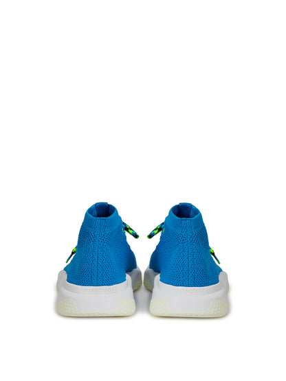 Exquisitas zapatillas de algodón azul para hombre