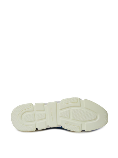 Exquisitas zapatillas de algodón azul para hombre