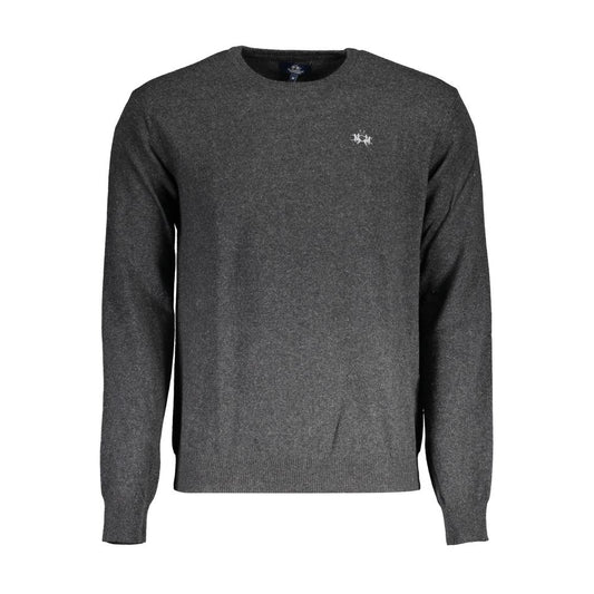Brown Wool Men Sweater