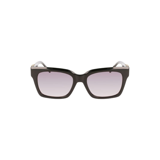 Black Acetate Women Sunglasses