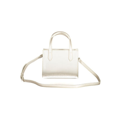 Brown Polyethylene Women Handbag