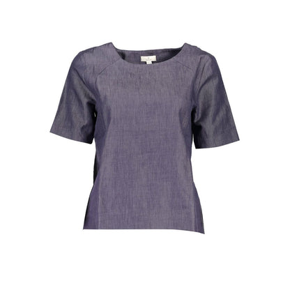 Blue Cotton Unisex T-Shirt