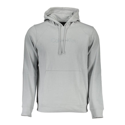 Gray Cotton Men Sweater