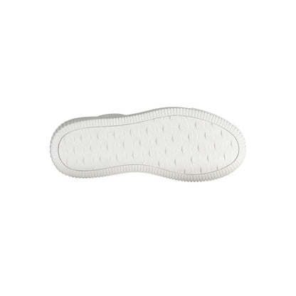 White Leather Women Sneaker
