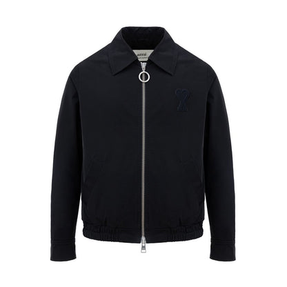 Black Polyester Jackets & Coat