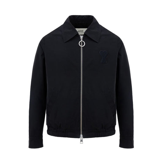 Black Polyester Jackets & Coat