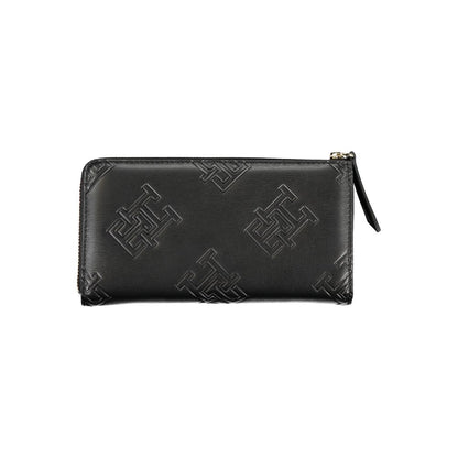 Black Polyethylene Women Wallet
