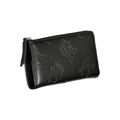 Black Polyethylene Women Wallet