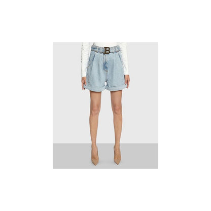Blue Cotton Short