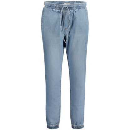 Light Blue Cotton Women Jeans