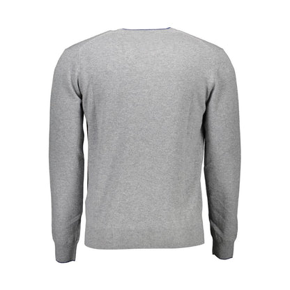 Brown Wool Men Sweater