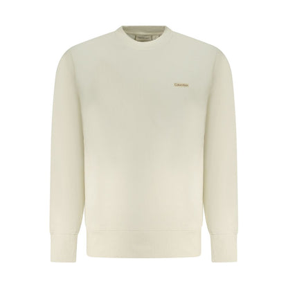 Beige Cotton Sweater