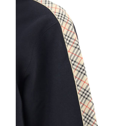 Check trim Hoodie