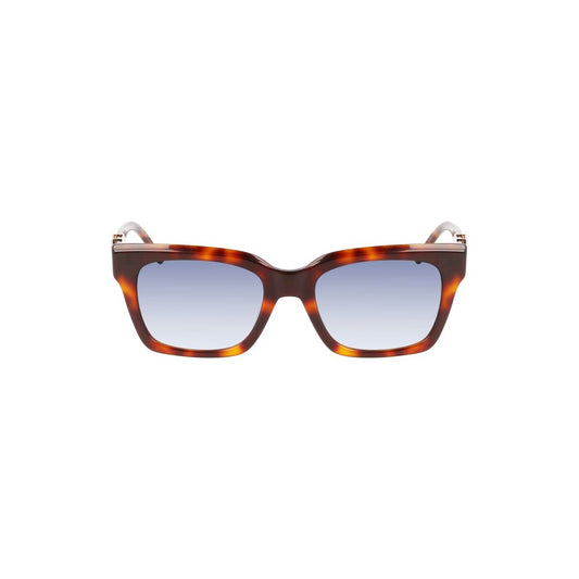 Brown Acetate Women Sunglasses