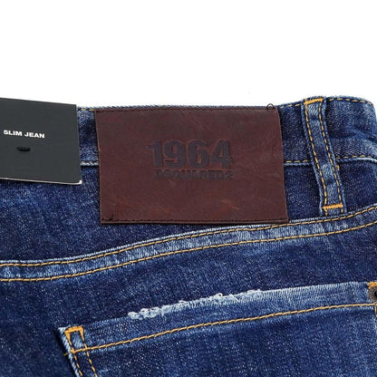 Blue Cotton Jeans & Pant