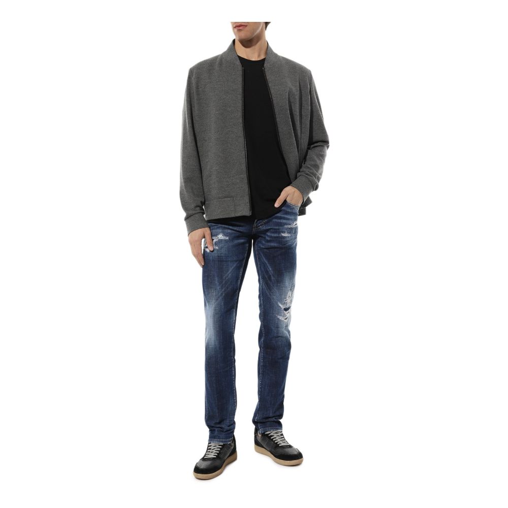 Blue Cotton Jeans & Pant