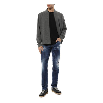 Blue Cotton Jeans & Pant