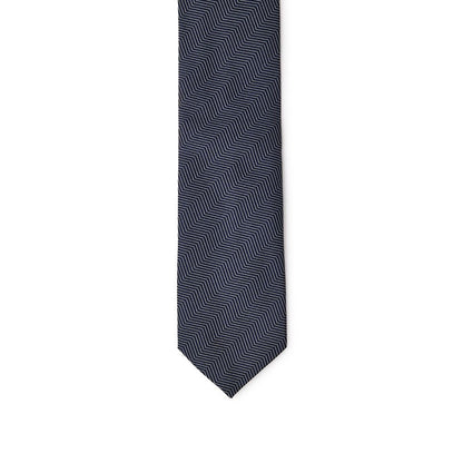 Blue Silk Ties & Bowty