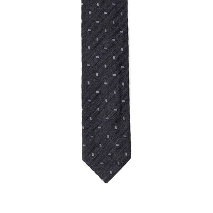 Gray Silk Ties & Bowty