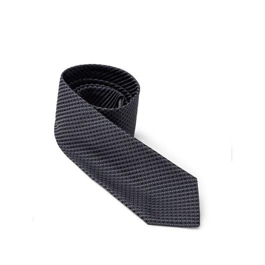 Gray Silk Ties & Bowty