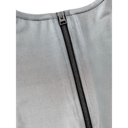 Gray Viscose Long Sleeve