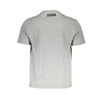 Brown Cotton Men T-Shirt