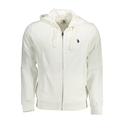 White Cotton Men Sweater