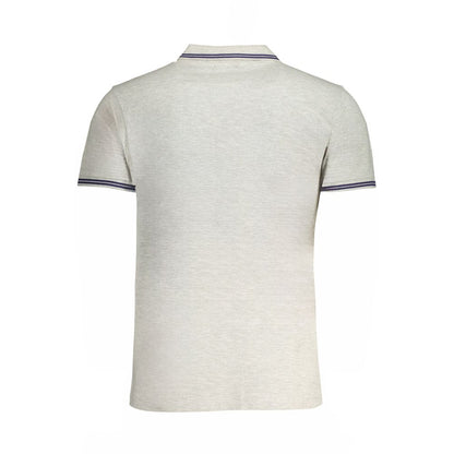 Brown Cotton Men Polo Shirt