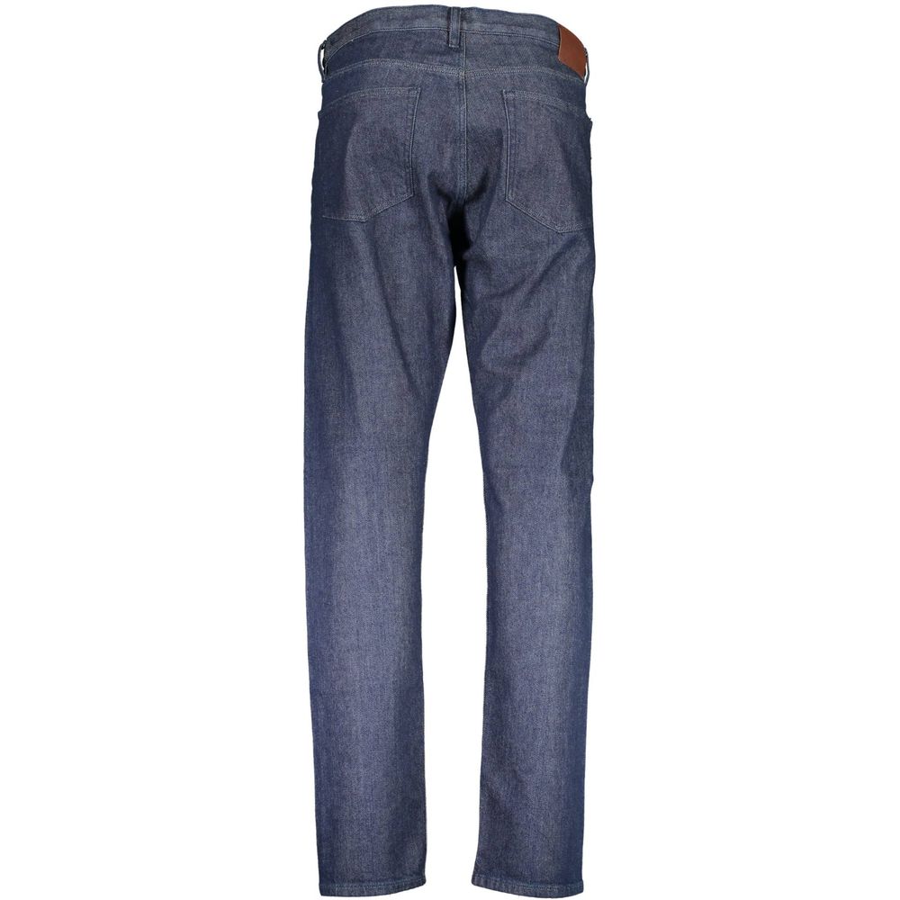 Vaqueros azules de algodón para hombre