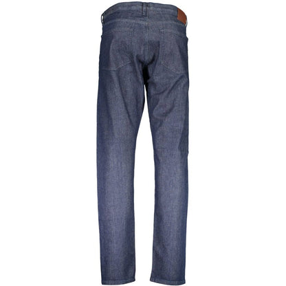 Vaqueros azules de algodón para hombre