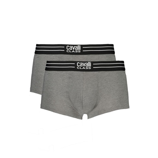 Brown Cotton Men Boxer