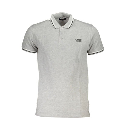 Brown Cotton Men Polo Shirt