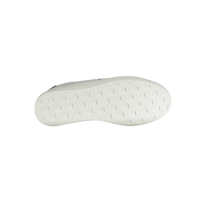 White Recycled Polyester Men Sneaker