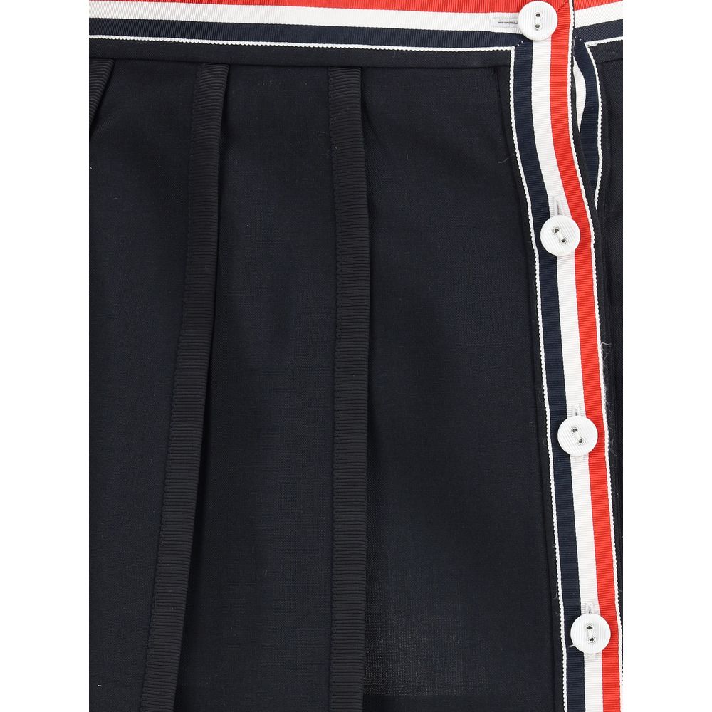 Wool Mini Skirt