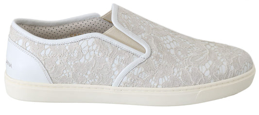 Mocasines elegantes en blanco roto para mujer