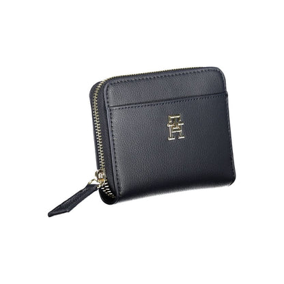 Blue Polyester Wallet