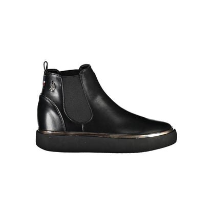 Black Polyester Boot