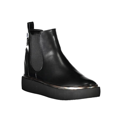 Black Polyester Boot