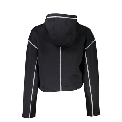 Black Polyester Sweater