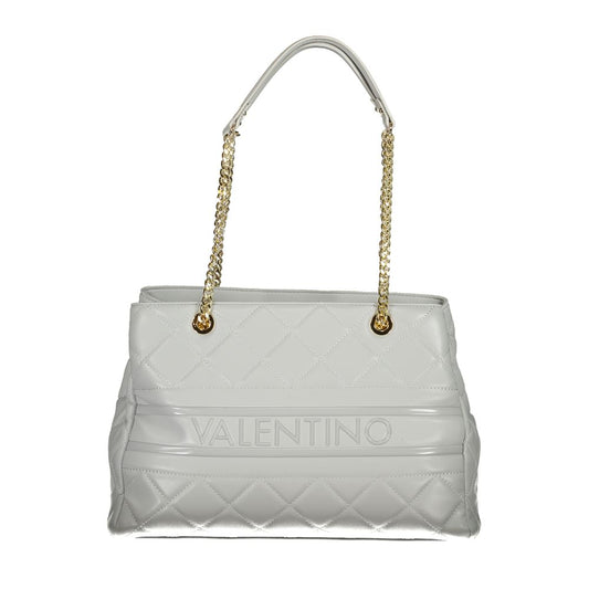 Gray Polyethylene Handbag